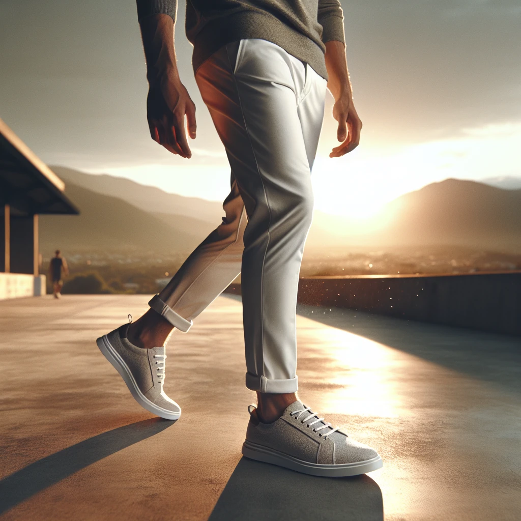 what shoes to wear with white pants men