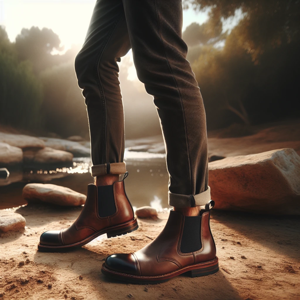 men leather chelsea boots how to wear