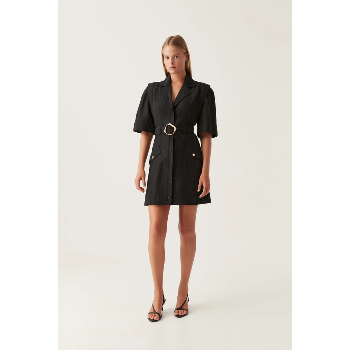 Lyric Belted Mini Dress