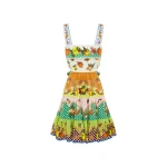 Alemais Lemonis Cut Out Mini Dress