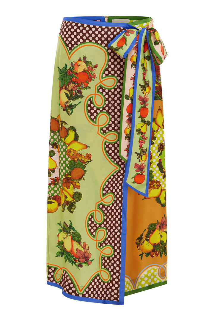 Alemais Lemonis Silk Skirt