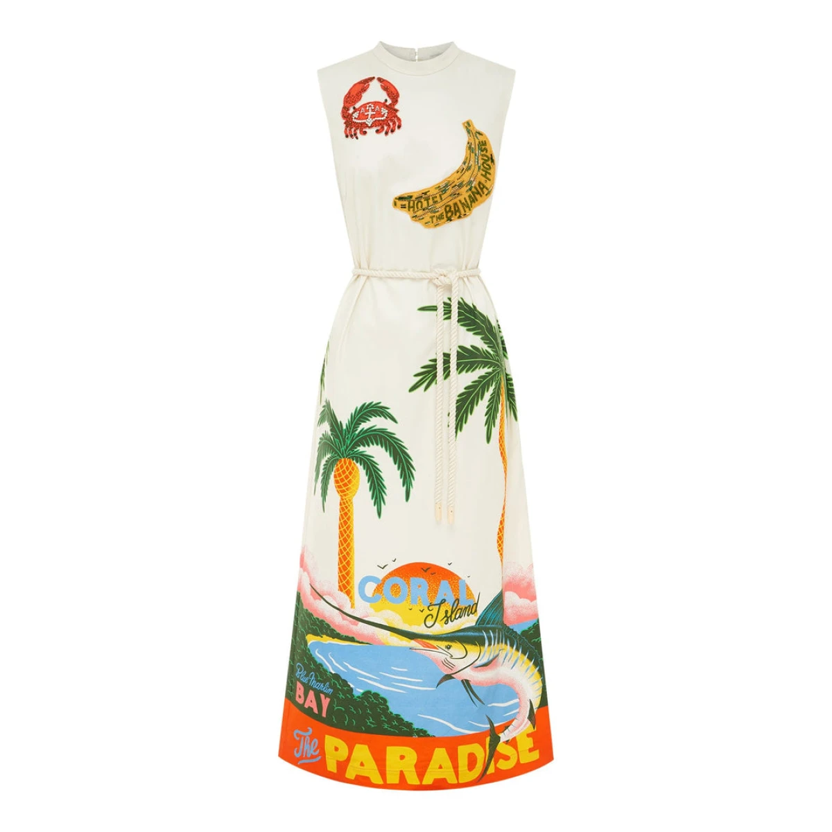 Alemais Samaki Midi Dress