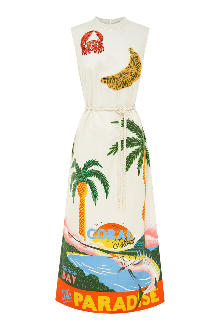 Alemais Samaki Midi Dress