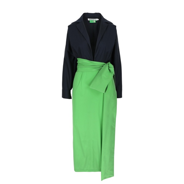 Satin BrÃ©al Robe Robe Evergreen Robe One Step Ete 2020 Bernadette