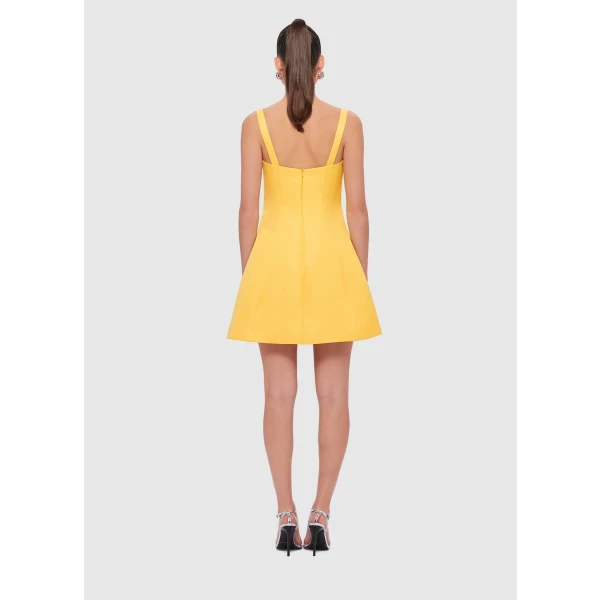 Abigail Mini Dress - Canary