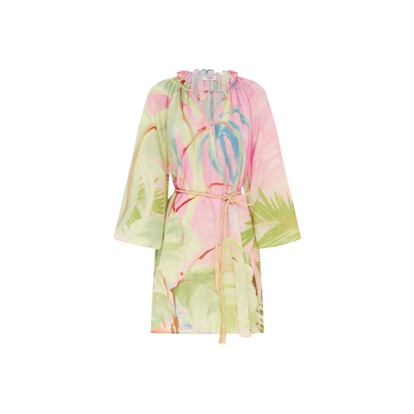 Leo Lin Claire Kaftan Mini Dreamscape Print73138 nobg