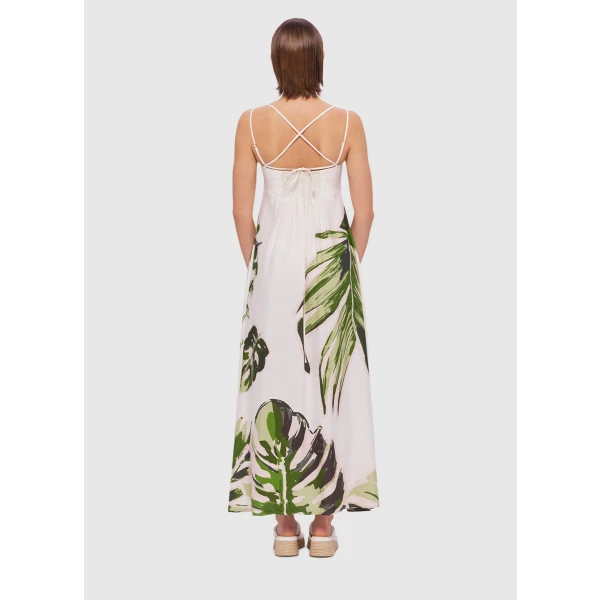 Izzie Midi Dress - Botanica Print