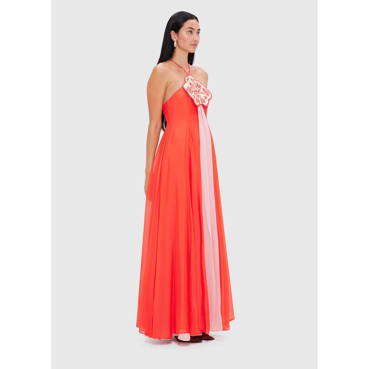 Rui Maxi Dress - Fortune Red