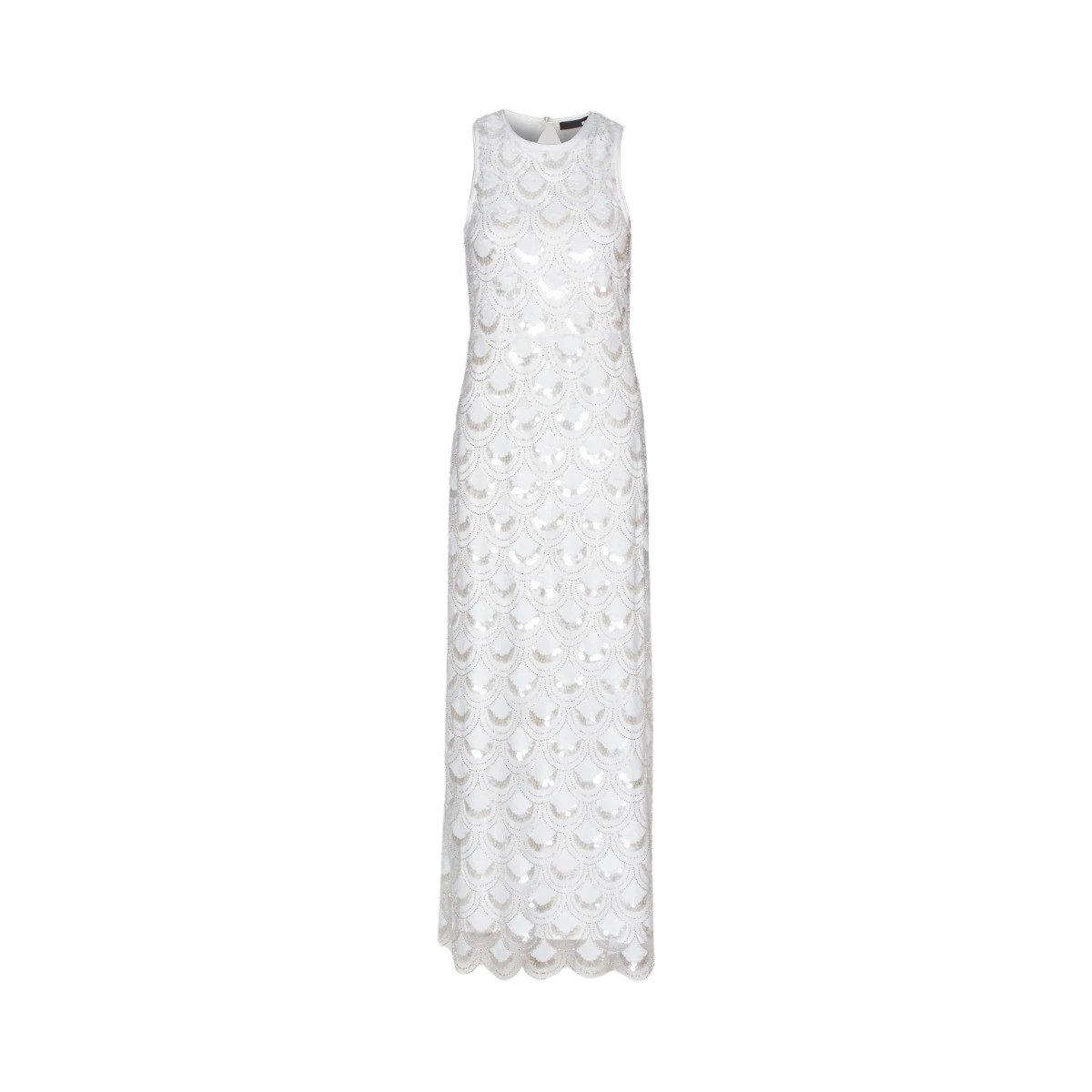 Rotate Birger Christensen Sequins Cutout Dress White92054 nobg