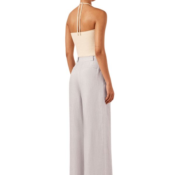 Shona Joy Brisa Tailored Wide Leg Pant Ice Blue 597779 nobg