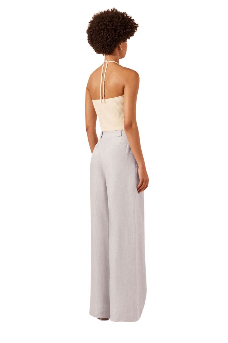 Shona Joy Brisa Tailored Wide Leg Pant Ice Blue 597779 nobg