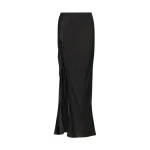 Shona Joy Mia Lace Up Maxi Skirt Black58597 nobg