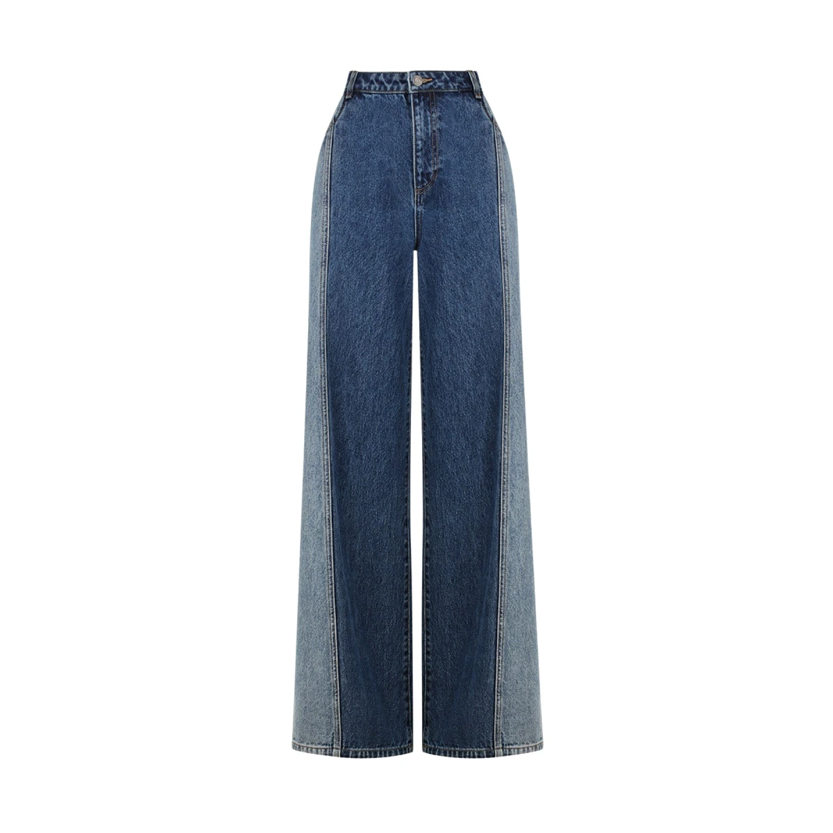 Shona Joy Reina Contrast Wide Leg Jean26700 nobg