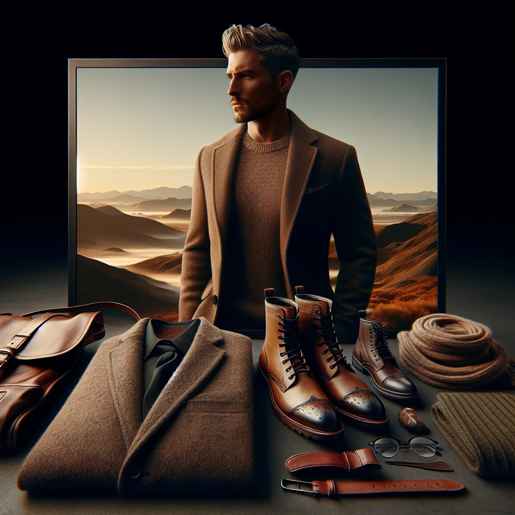 what to wear with brown boots men