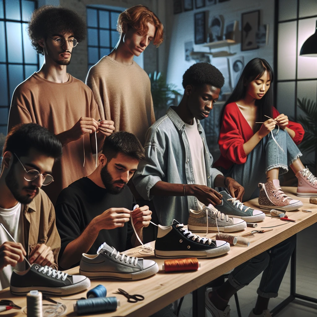 6 Influencers Customize Their Own Sneakers At Home Using The Coveti x The Shoe Surgeon Tutorials