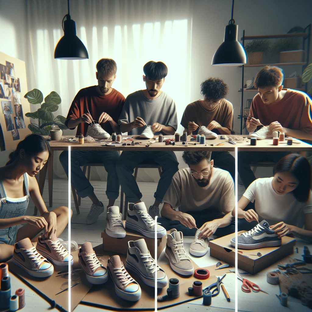 6 Influencers Customize Their Own Sneakers At Home Using The Coveti x The Shoe Surgeon Tutorials