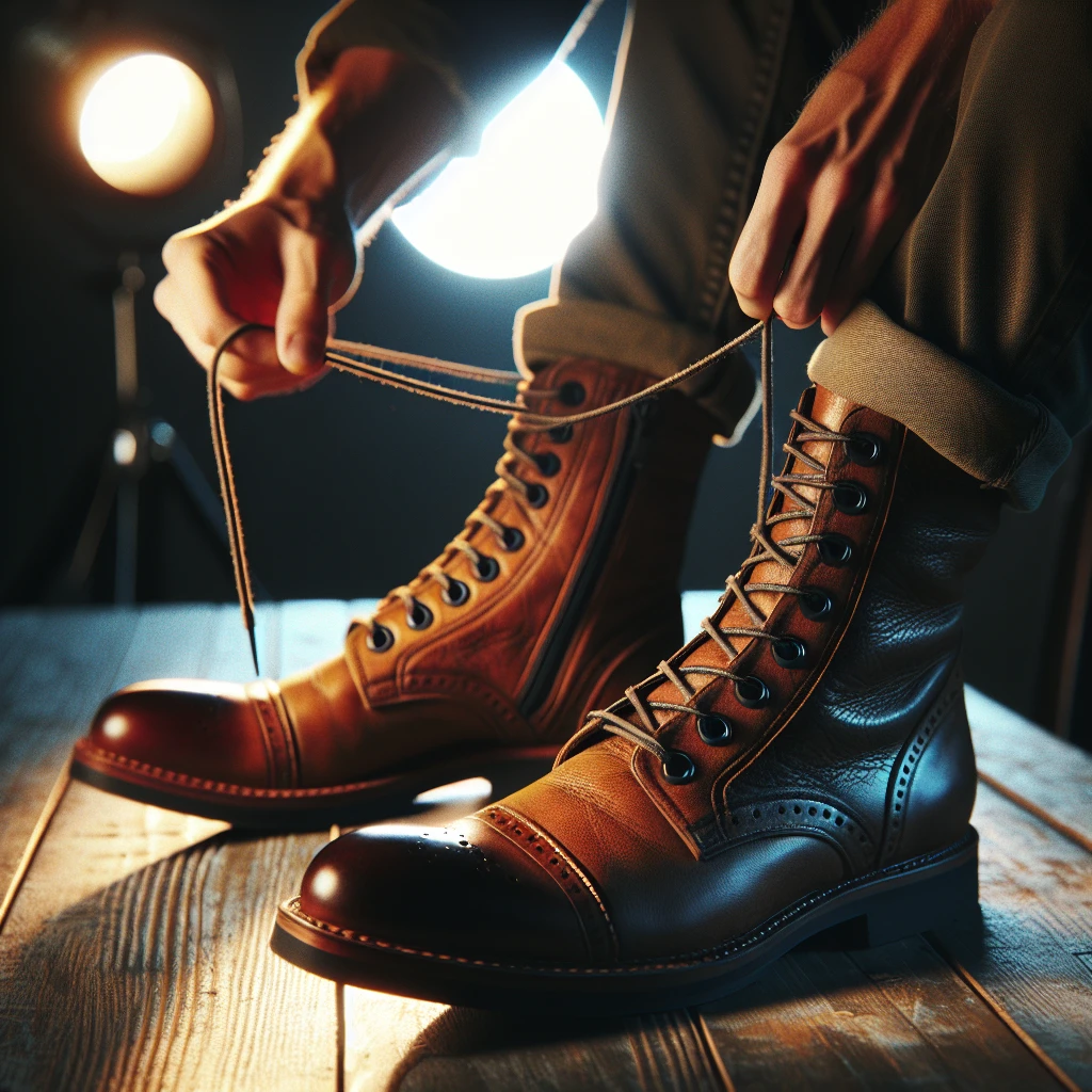 how to style lace up boots men 