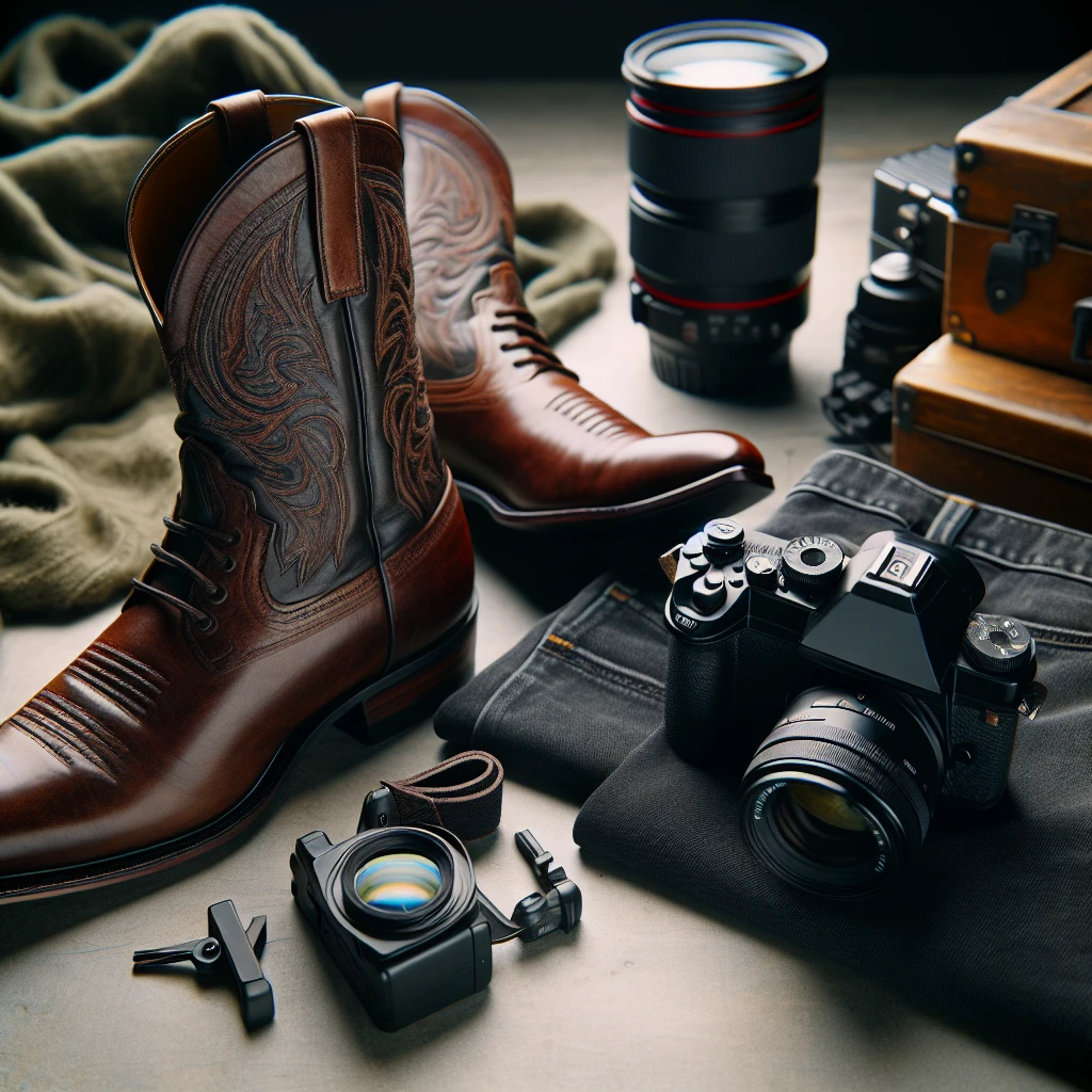 what to wear with black cowboy boots men 