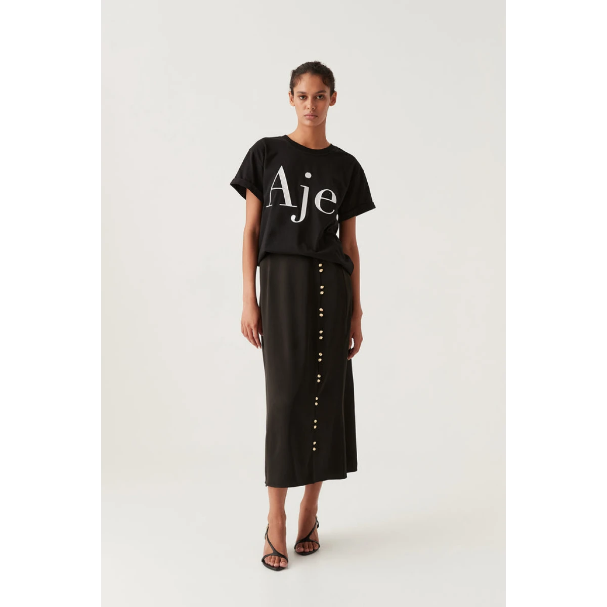 Alice Embroidered Logo Tee