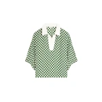Dries Van Noten Checked polo top scaled97186 nobg