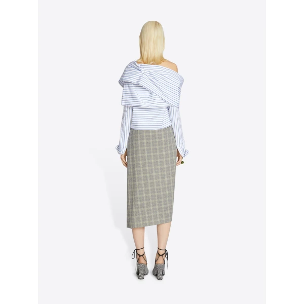 Grey plaid skirt vans hotsell