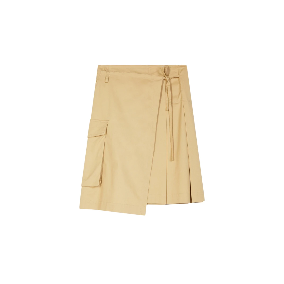 Dries Van Noten Cotton kilt skirt scaled66160 nobg