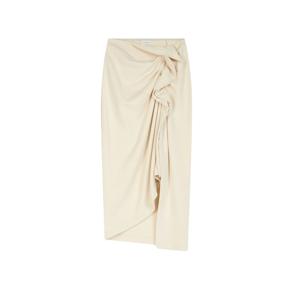 Dries Van Noten Cotton ruffle skirt 4 scaled14631 nobg