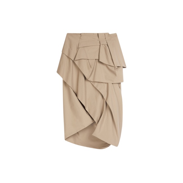 Dries Van Noten Draped peplum skirt scaled77731 nobg