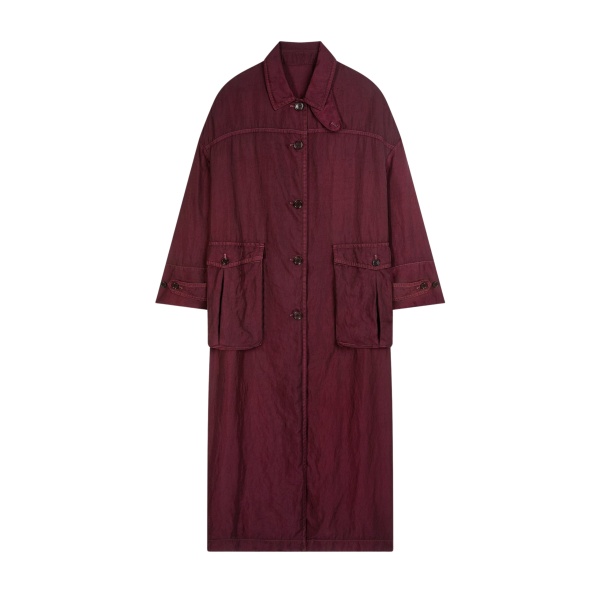 Dries Van Noten Loose overdyed coat scaled68696 nobg