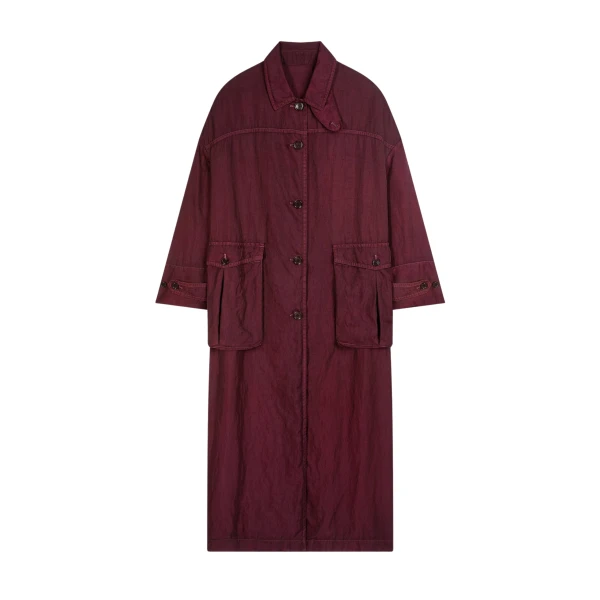 Dries Van Noten Loose overdyed coat scaled68696 nobg