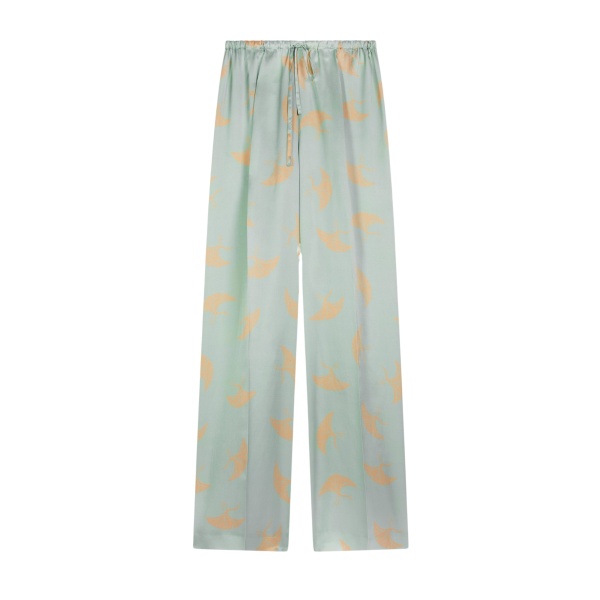 Dries Van Noten Printed silk pants scaled39502 nobg