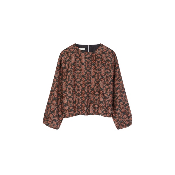 Dries Van Noten Silk cocoon top scaled26927 nobg