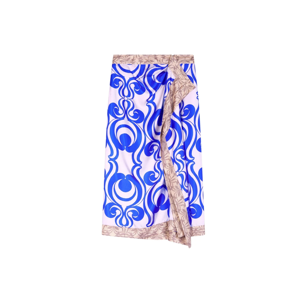 Dries Van Noten Silk draped skirt 4 scaled16617 nobg