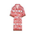 Dries Van Noten Silk shirt dress 4 scaled35727 nobg