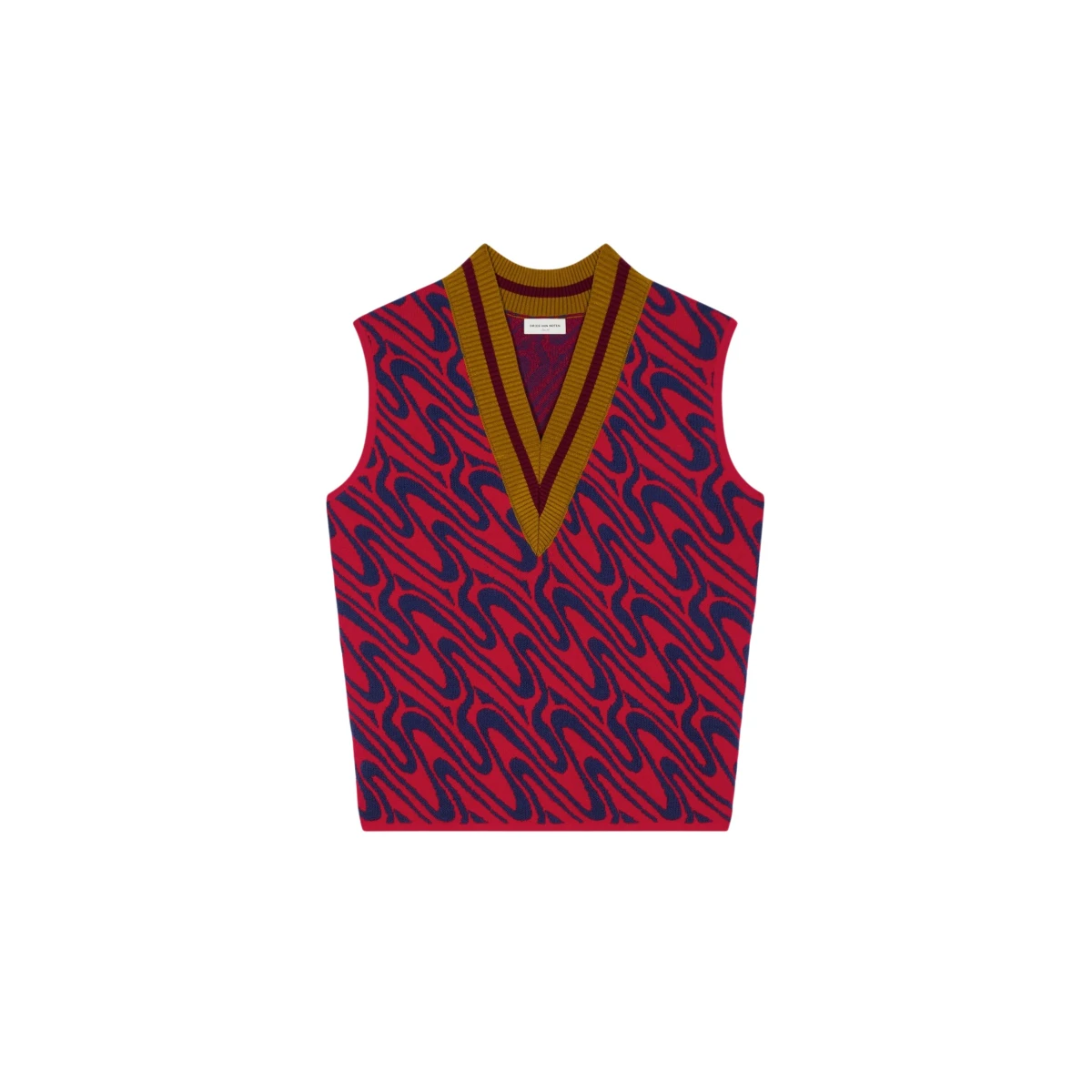 Dries Van Noten V neck spencer scaled20758 nobg