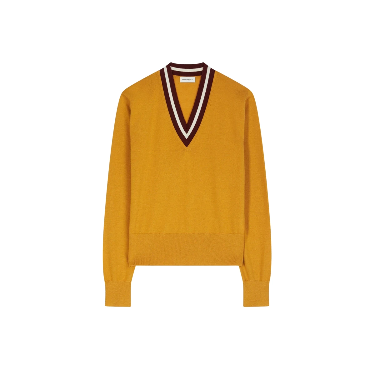 Dries Van Noten V neck sweater scaled29069 nobg