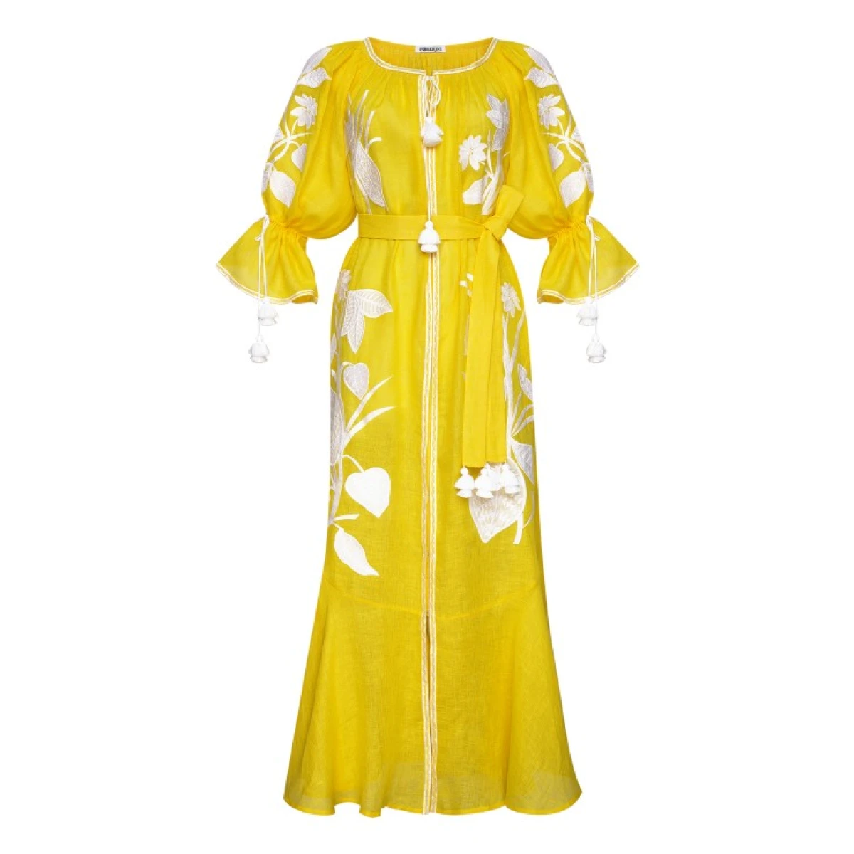 Foberini Eden Yellow Maxi Dress