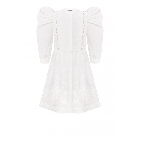 Foberini Family Tree White Mini Dress