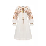 Foberini Vishita History Beige Dress