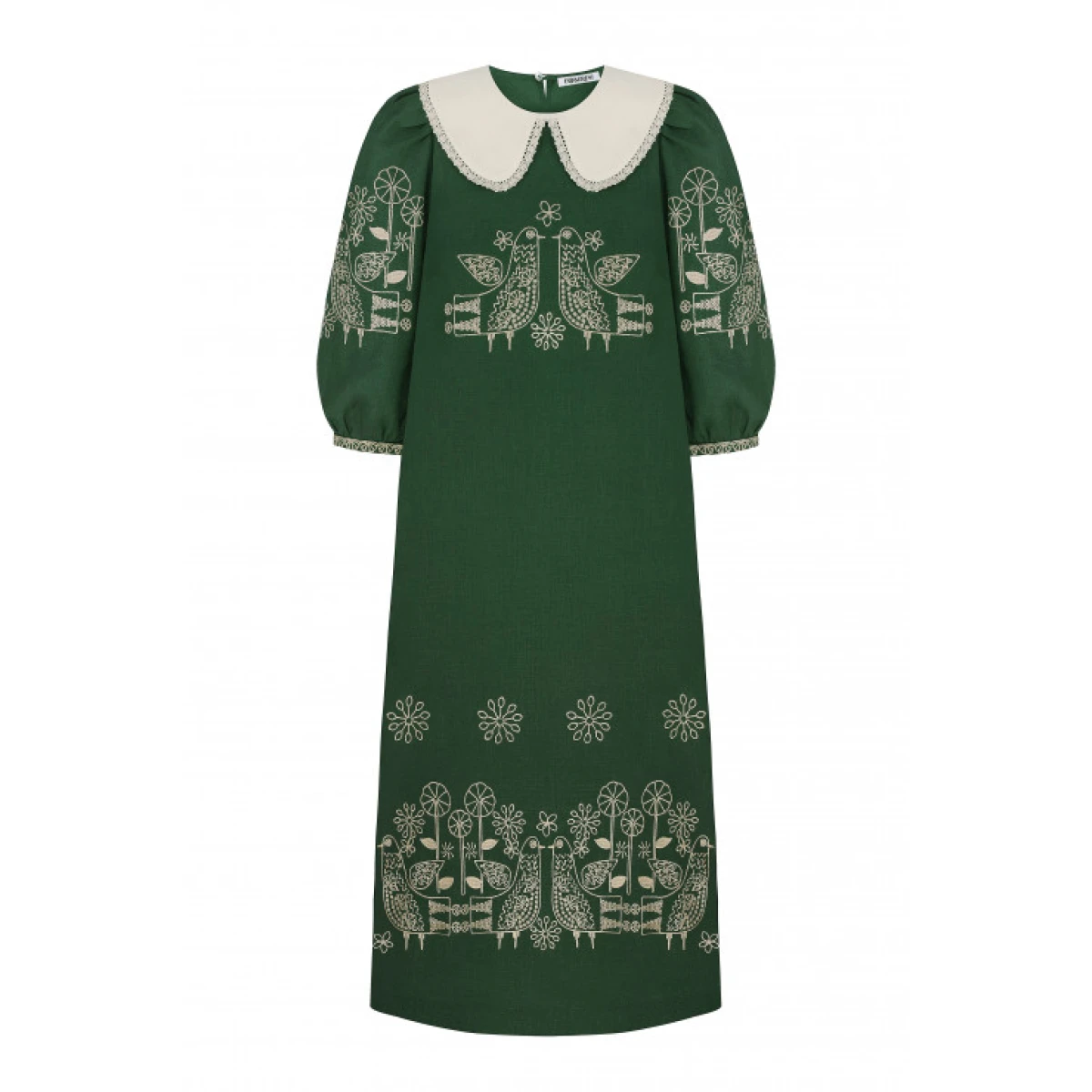 Foberini Zozulya Green Maxi Dress