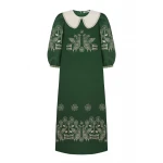 Foberini Zozulya Green Maxi Dress