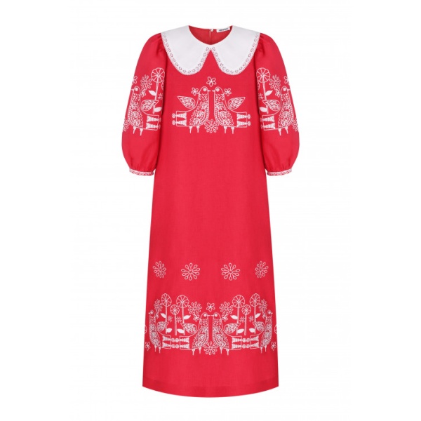 Foberini Zozulya Red Maxi Dress