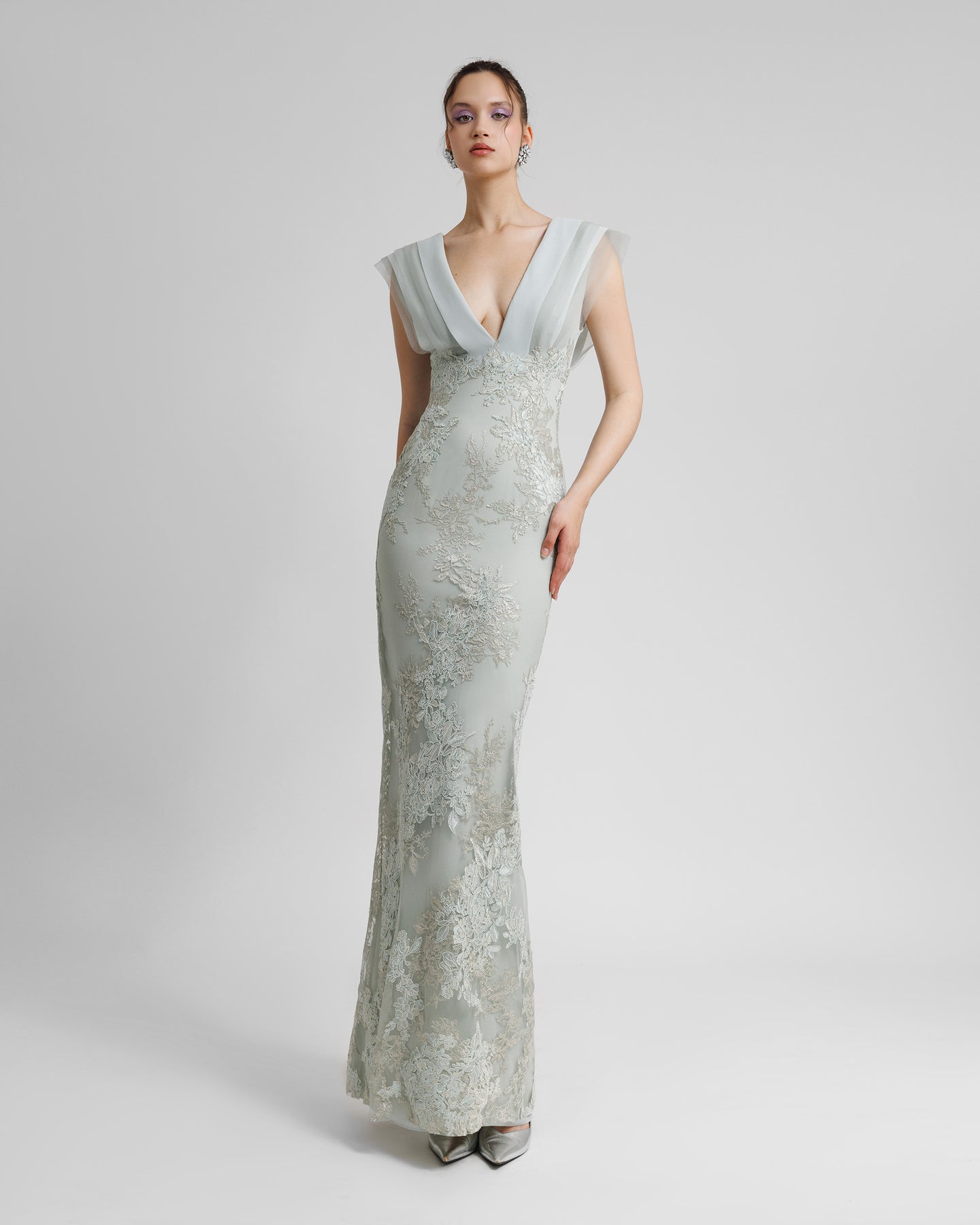 Gray Couture Dresses | Gemy Maalouf | Coveti