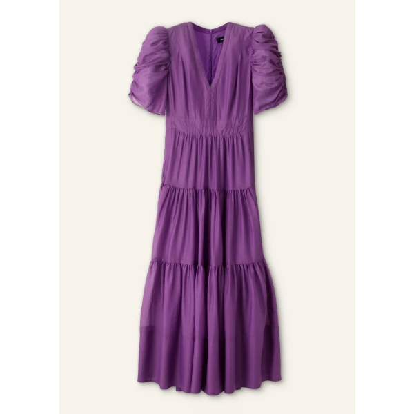 white loose sweater dress