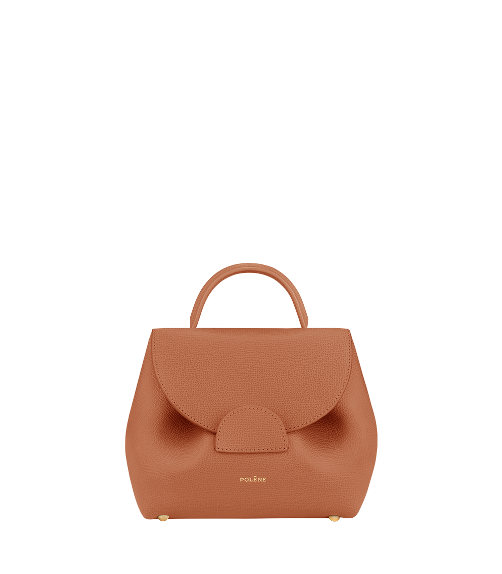 ポレーヌ Polene number one nano バーガンディ Polène | Bag - Numéro Un Nano - Textured Burgundy