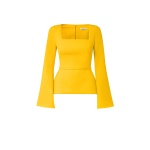 Safiyaa-Reya-Sunshine-Yellow-Top-522028_nobg