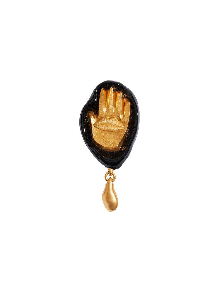 Schiaparelli Hand Brooch