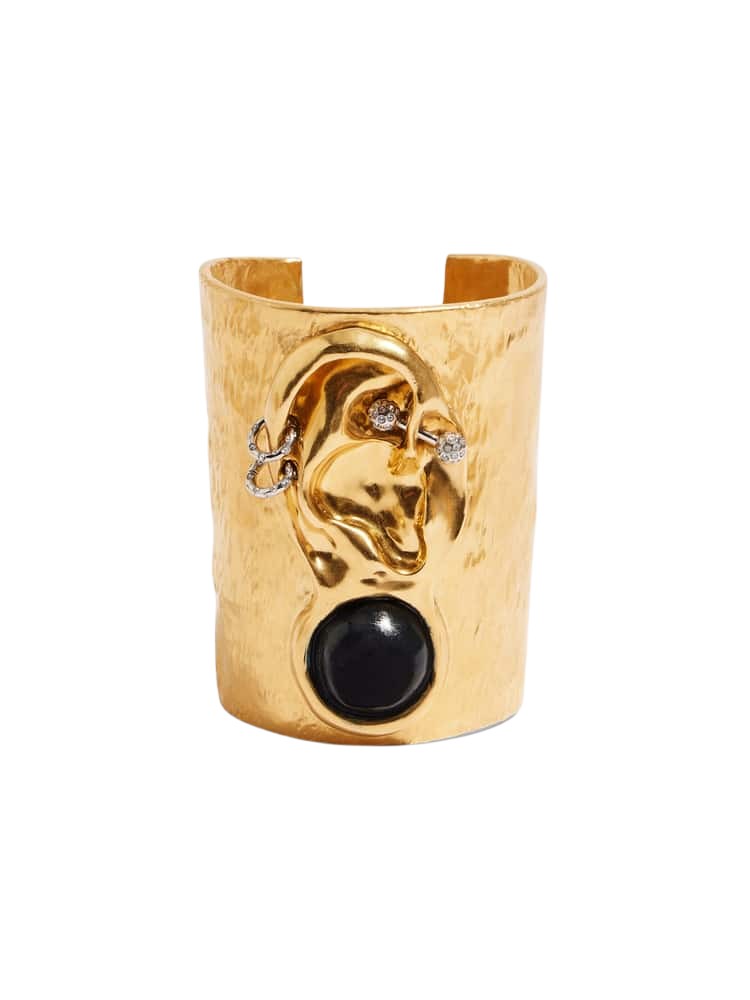 Schiaparelli Pierced Ear Cuff Bracelet