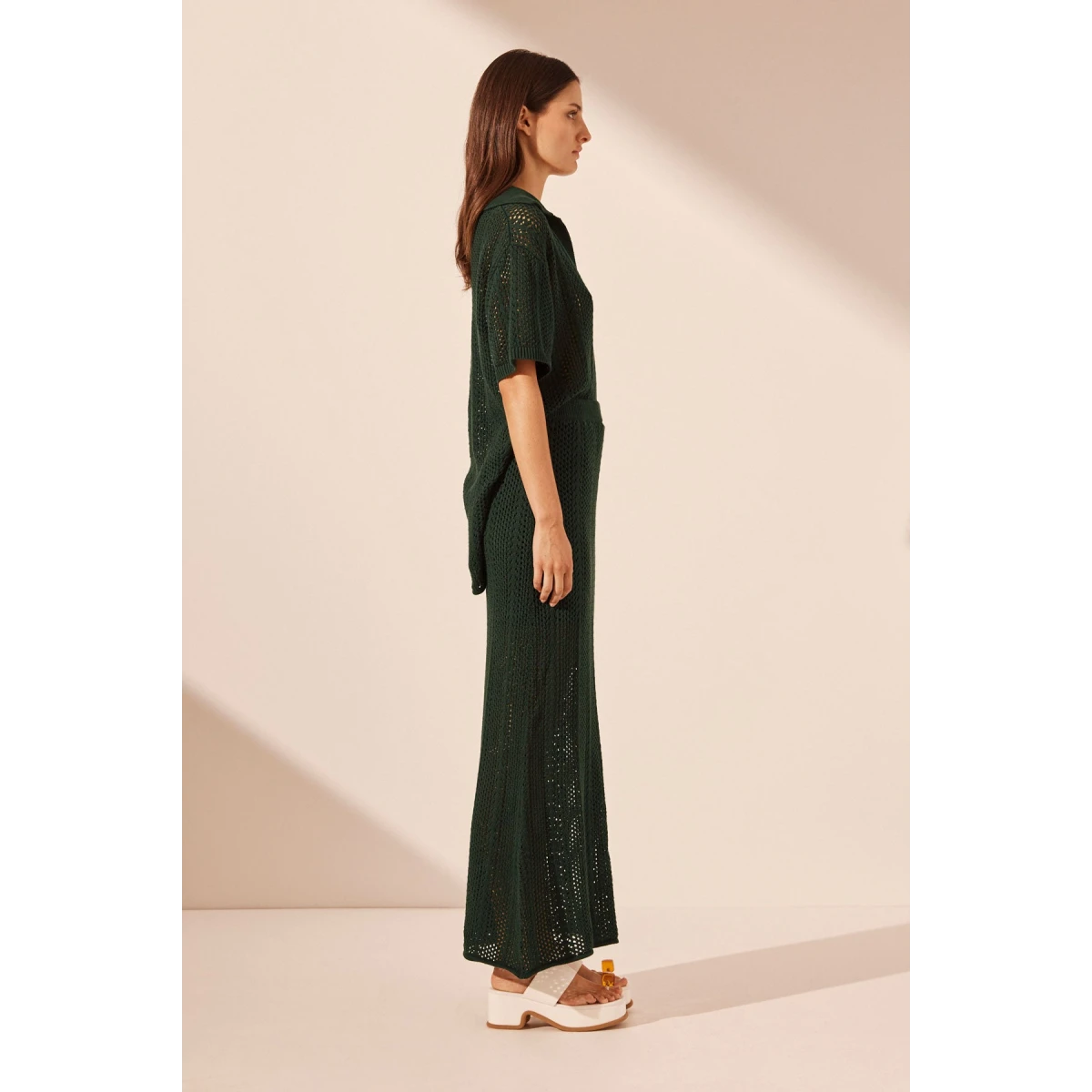 Shona Joy Arlo Maxi Skirt - Deep Forest