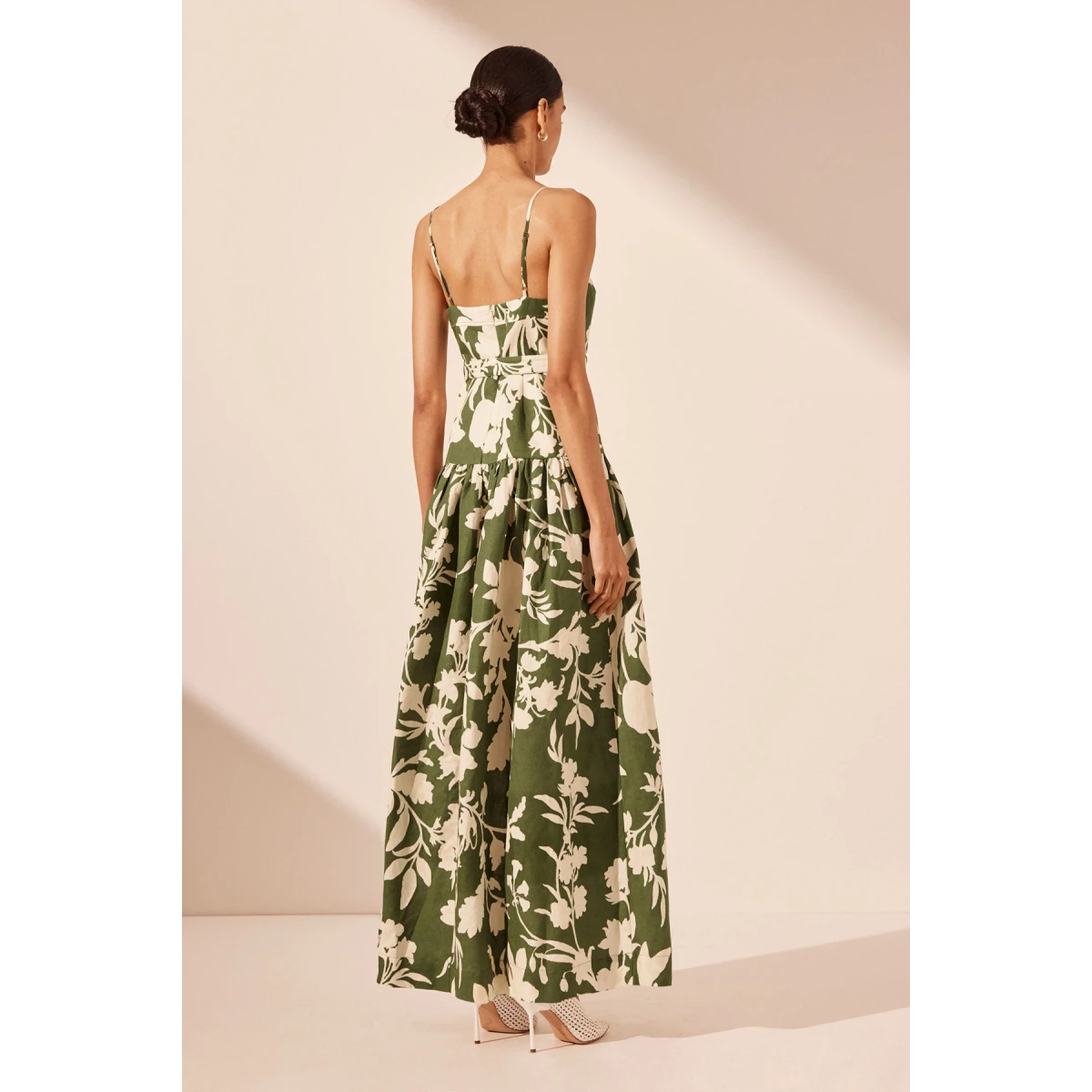 Shona Joy Renee Gathered Maxi Dress